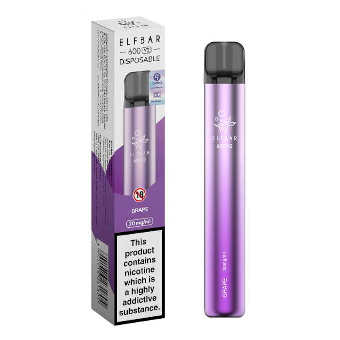 Elf Bar V2 Disposable Vape Pen - Grape
